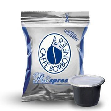50 Caffe Borbone BLUE Blend Nespresso* compatible Capsules. Intensity 7